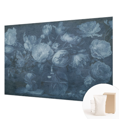 Papier peint photo avec un motif d'arrangement floral