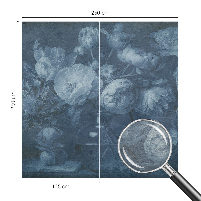 Papier peint photo avec un motif d'arrangement floral