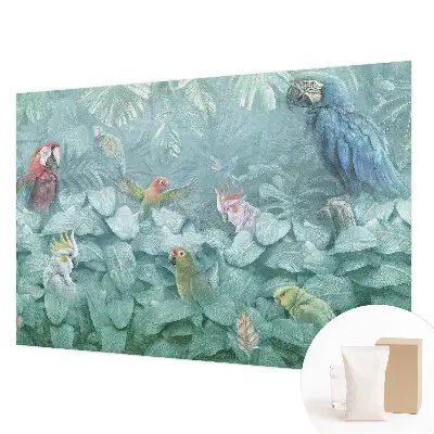 Papier peint intissé imprimé Oiseaux exotiques