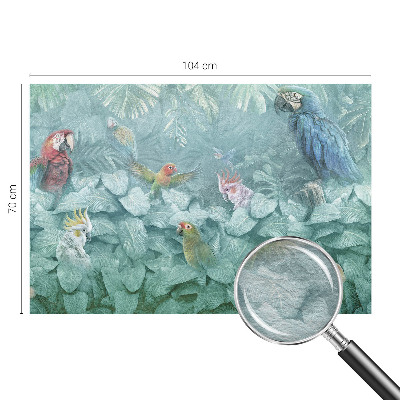 Décoration murale panoramique intissé Exotické vtáky