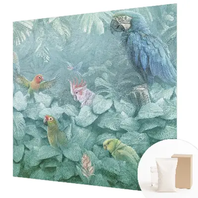 Papier peint intissé imprimé Oiseaux exotiques