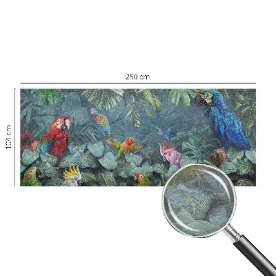 Papier peint intissé jungle exotique