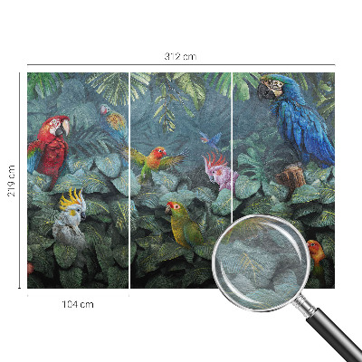 Poster mural panoramique Exotická džungľa