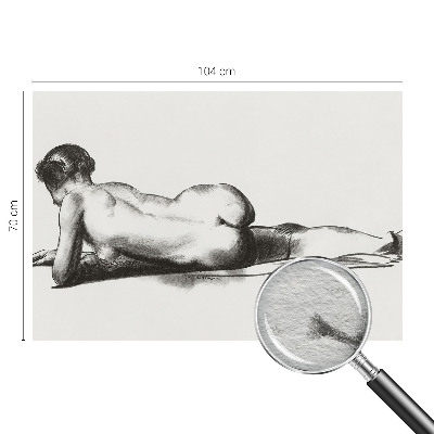 Papier peint panoramique intissé Nenápadný čin