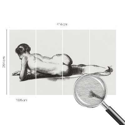 Papier peint panoramique intissé Nenápadný čin