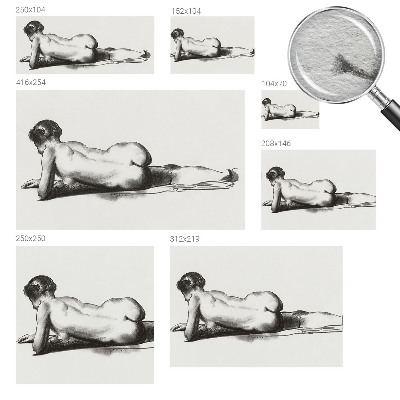 Papier peint panoramique intissé Nenápadný čin