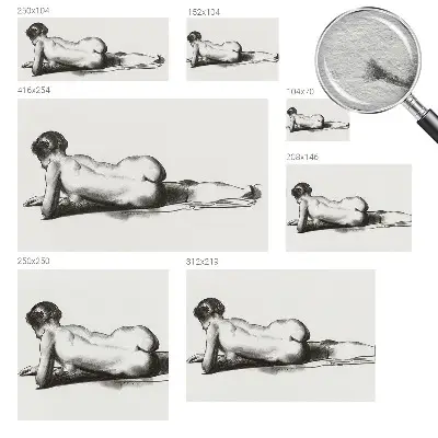 Papier peint photo imprimé sur tissu non tissé Un acte subtil