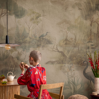 Tapisserie panoramique Lesná scéna