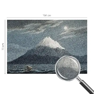 Papier peint intissé imprimé Nuit au clair de lune