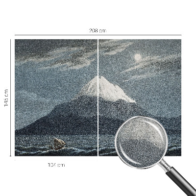 Papier peint panoramique de haute qualité Mesačná noc