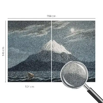 Papier peint intissé imprimé Nuit au clair de lune