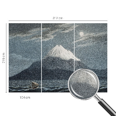 Papier peint panoramique de haute qualité à motif « Mesačná noc »