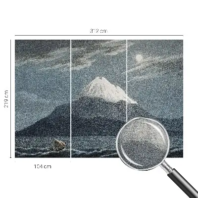 Papier peint intissé imprimé Nuit au clair de lune