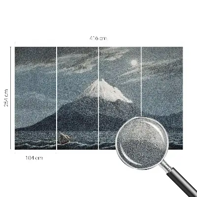 Papier peint intissé imprimé Nuit au clair de lune