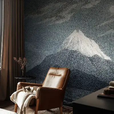 Papier peint intissé imprimé Nuit au clair de lune