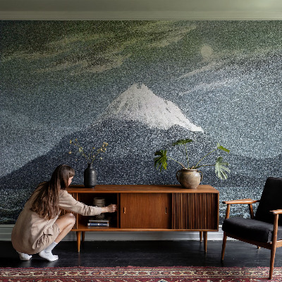 Papier peint panoramique de haute qualité Mesačná noc