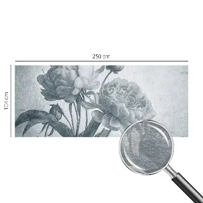 Papier peint intissé chic floral