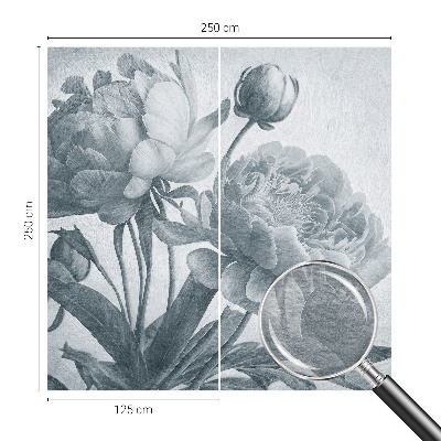 Papier peint panoramique salon Kvetinová elegancia