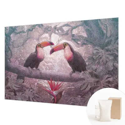 Papier peint photo grand format pour le mur Couple exotique