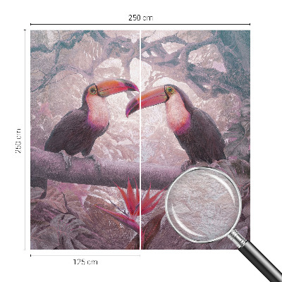 Papier peint panoramique chambre Exotický pár