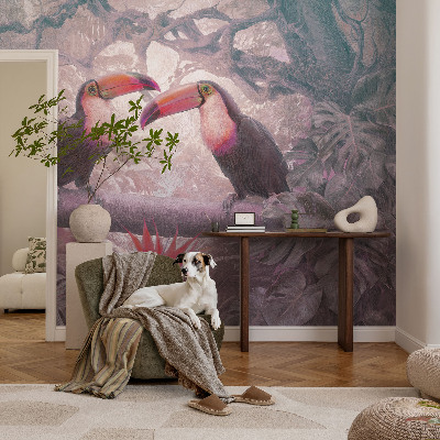 Papier peint panoramique chambre Exotický pár