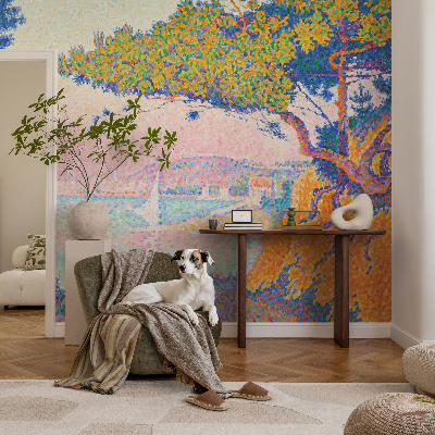 Papier peint panoramique tendance Farebná krajina