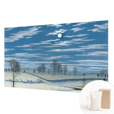 Papier peint intissé paysage d'hiver