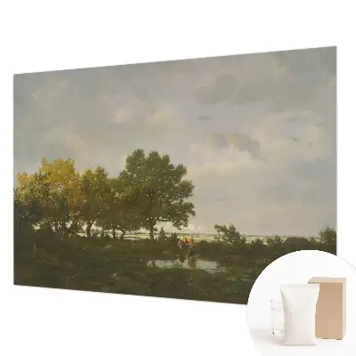 Papier peint photographique intissé paysage forestier