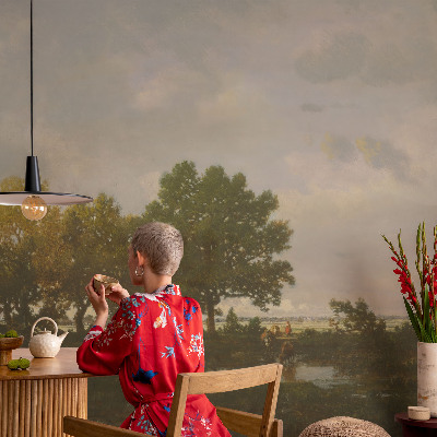 Papier peint photo intissé Lesná krajina