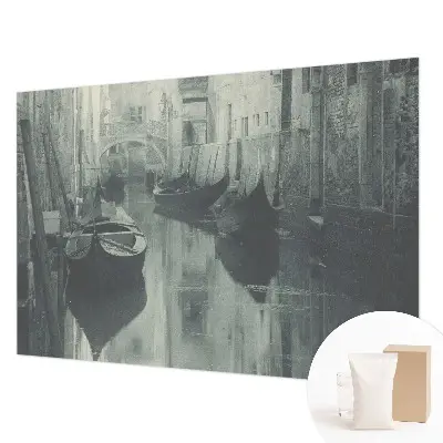 Papier peint photo imprimé sur tissu non tissé Vieux canal