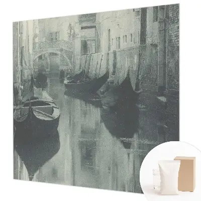 Papier peint photo imprimé sur tissu non tissé Vieux canal