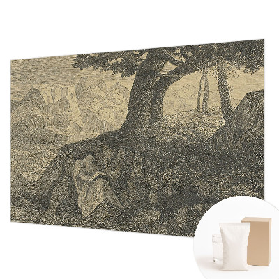 Tapisserie murale Čítanie postavy