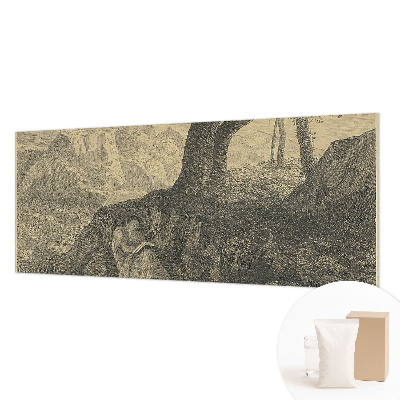Tapisserie murale Čítanie postavy