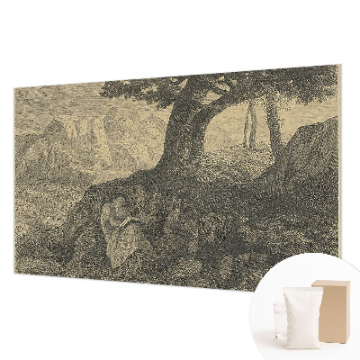 Tapisserie murale Čítanie postavy