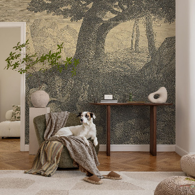 Tapisserie murale Čítanie postavy