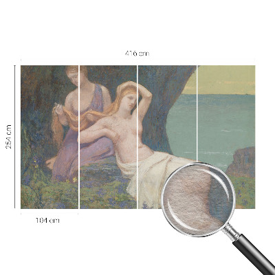 Papier peint salon moderne Prímorská scéna