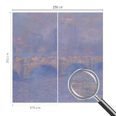 Papier peint panoramique avec le motif « Modrý most »