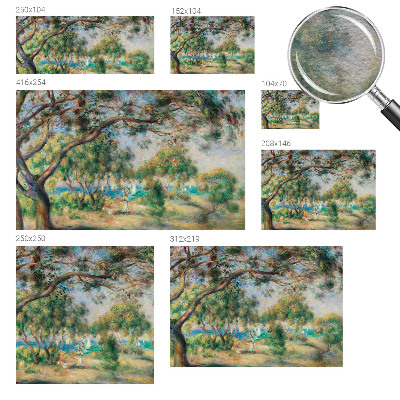 Papier peint panoramique intissé Prímorská krajina