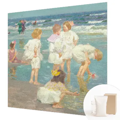 Papier peint photo grand format pour le mur Enfance à la plage