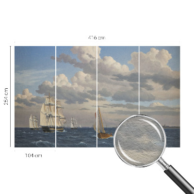 Tapisserie panoramique à motif « Morské dobrodružstvo »