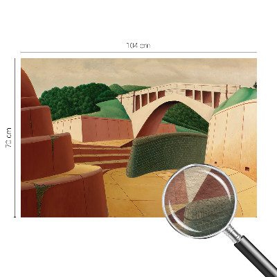 Papier peint panoramique moderne Pokojná krajina