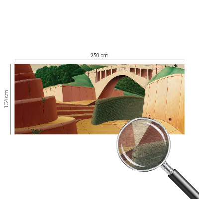 Papier peint panoramique moderne Pokojná krajina