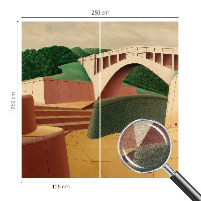 Papier peint panoramique moderne Pokojná krajina