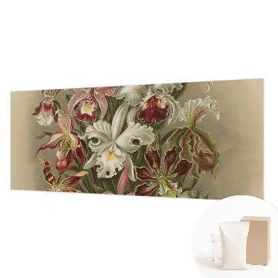 Papier peint photo sur tissu non tissé élégance florale