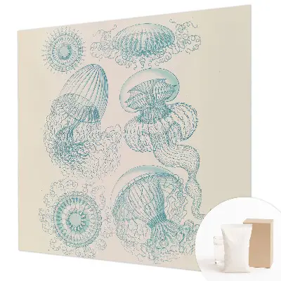Papier peint photographique intissé méduses de mer
