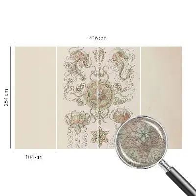 Papier peint photo imprimé sur tissu non tissé monde sous-marin