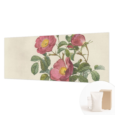 Papier peint photo avec un motif de roses