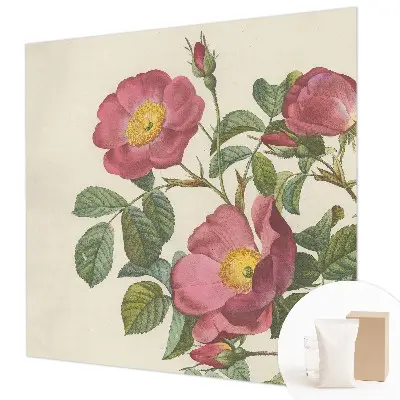 Papier peint photo grand format pour le mur motif de rose