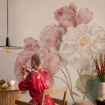 Tapisserie murale Romantické ruže