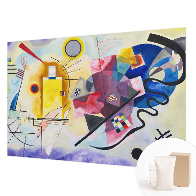 Papier peint chambre moderne Farebná abstrakcia